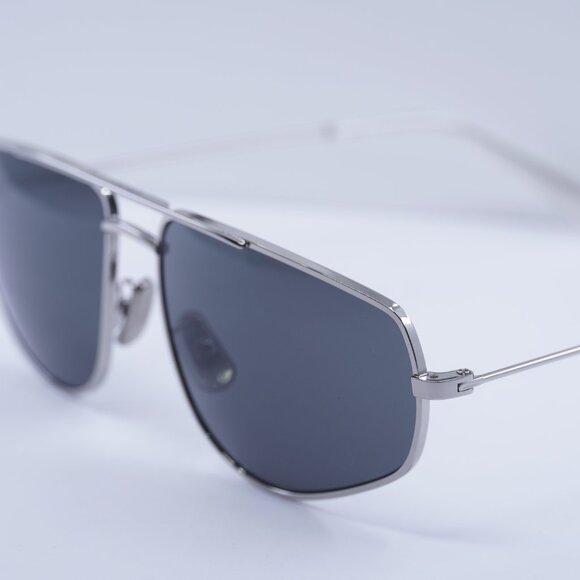 Celine CL40083U 16A Aviator Sunglasses – Palladium/Smoke - Picture 4 of 11